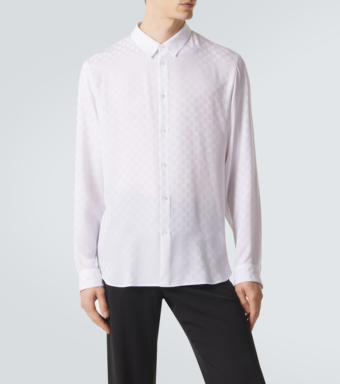 GG silk jacquard shirt | Gucci