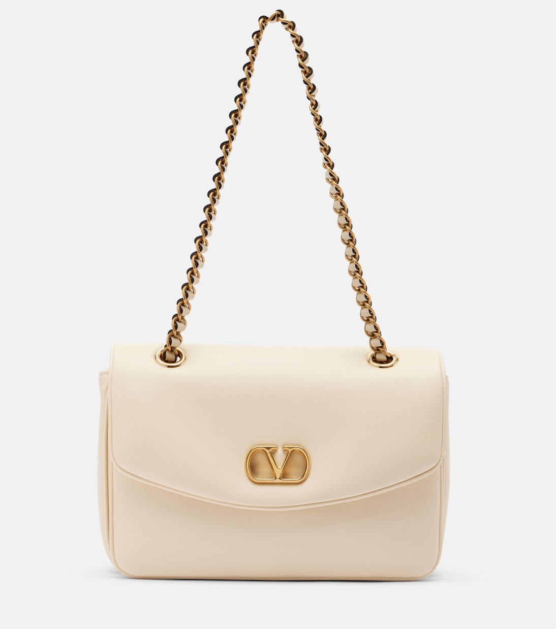 Djuna Medium leather shoulder bag | Valentino Garavani