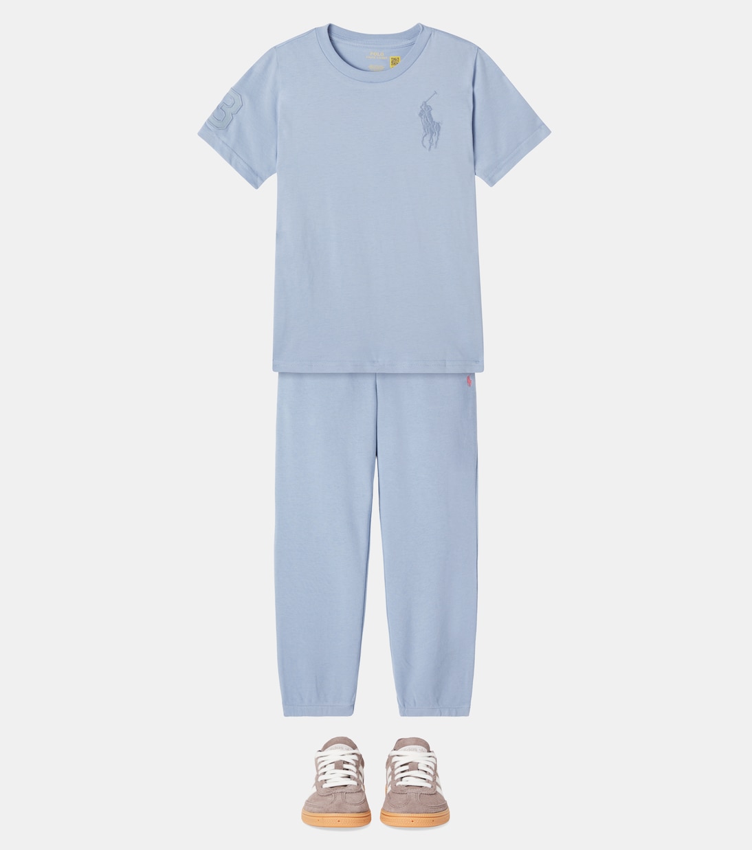 Pantalon de survêtement en coton mélangé | Polo Ralph Lauren Kids