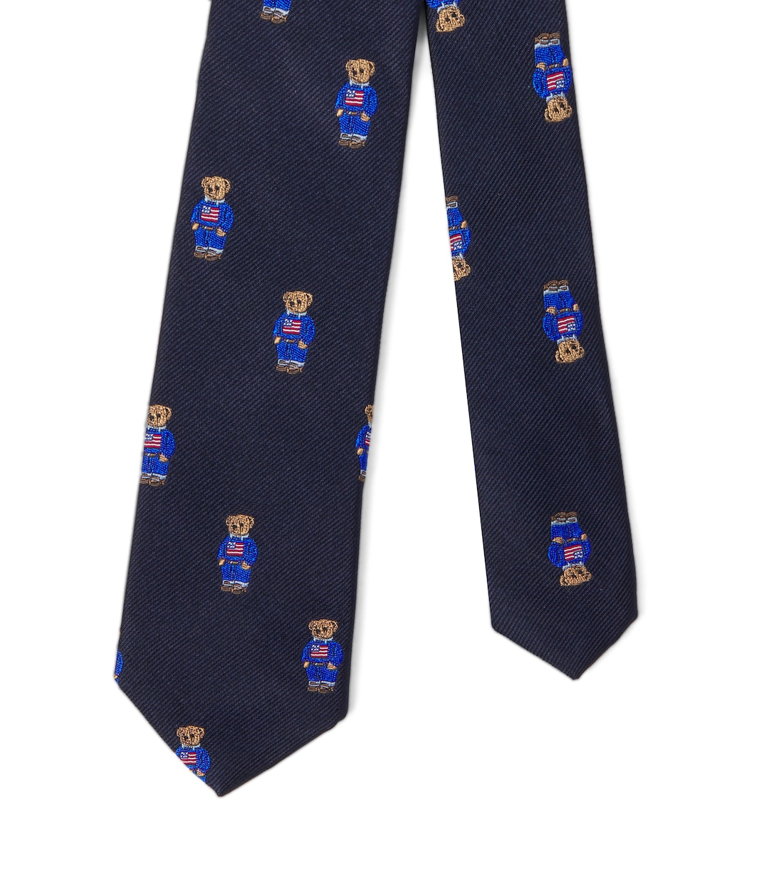 Polo Bear silk jacquard tie | Polo Ralph Lauren Kids