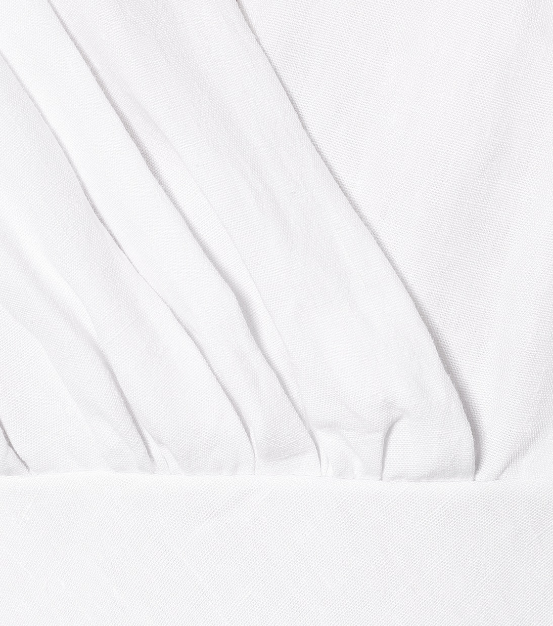 Midikleid aus Leinen | Miu Miu