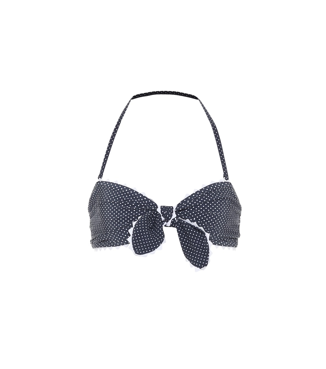 Coco polka-dot bikini top | Karla Colletto