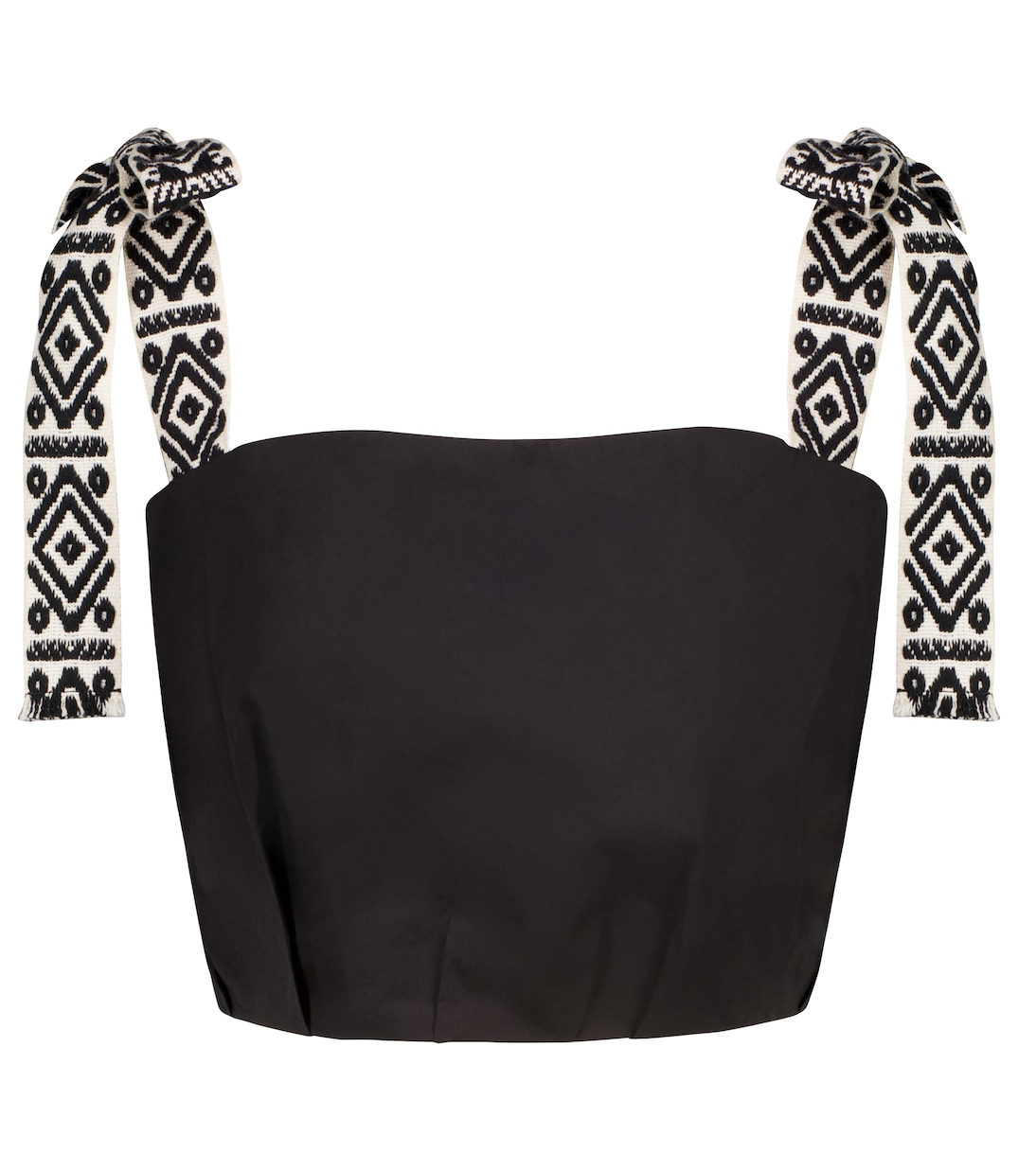 Top cropped Rituals in cotone | Johanna Ortiz