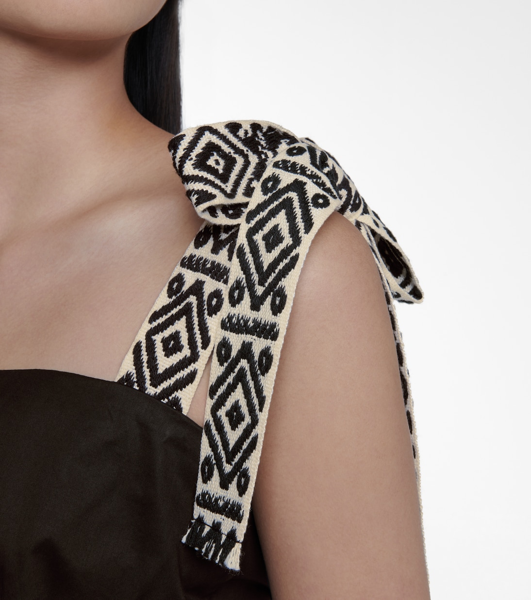 Top cropped Rituals in cotone | Johanna Ortiz