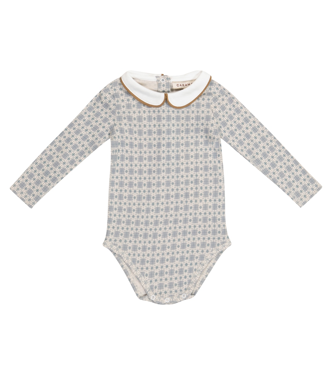 Bébé – Body Quillfish imprimé en coton | Caramel