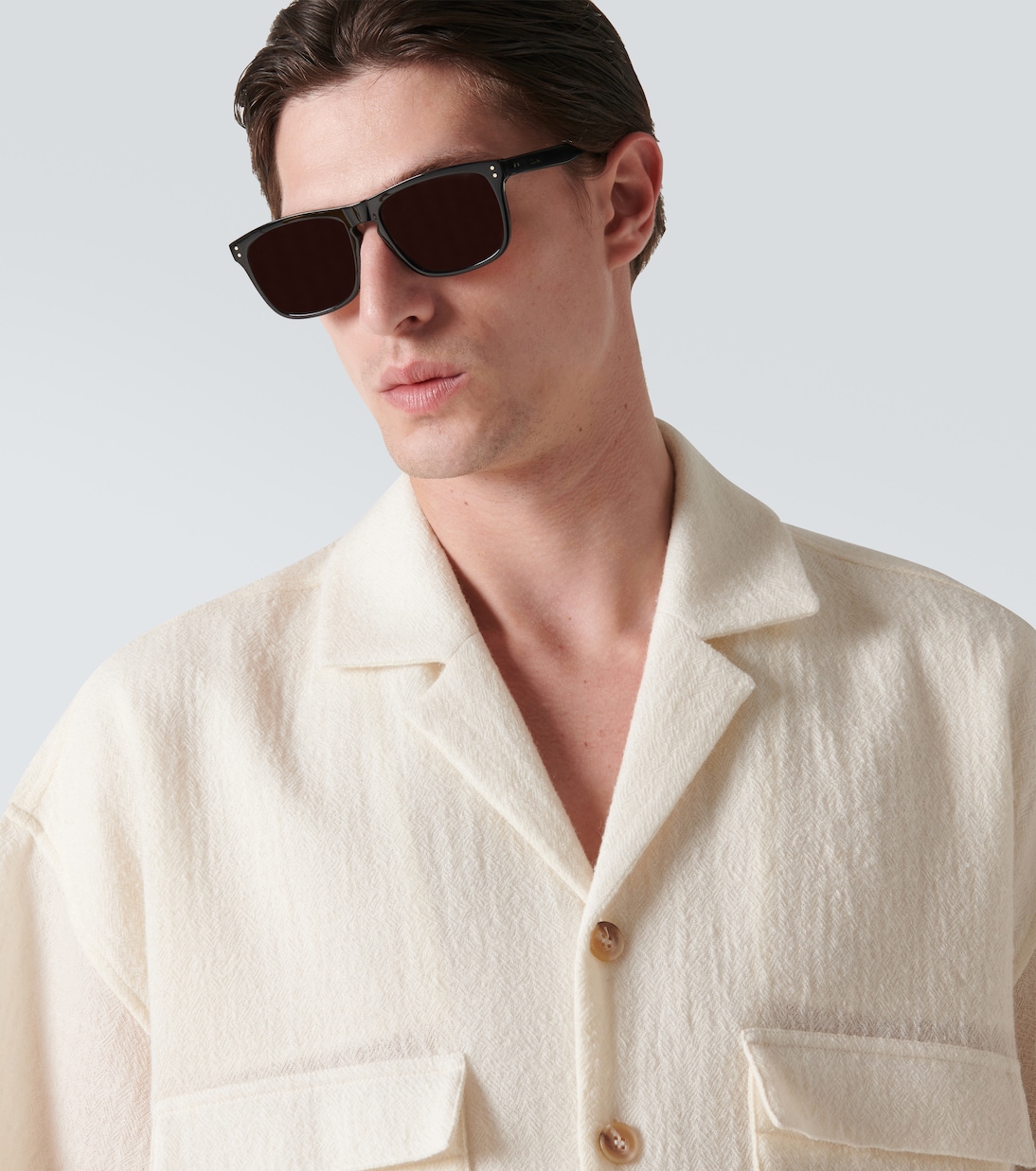 Square-frame acetate sunglasses | Celine Eyewear