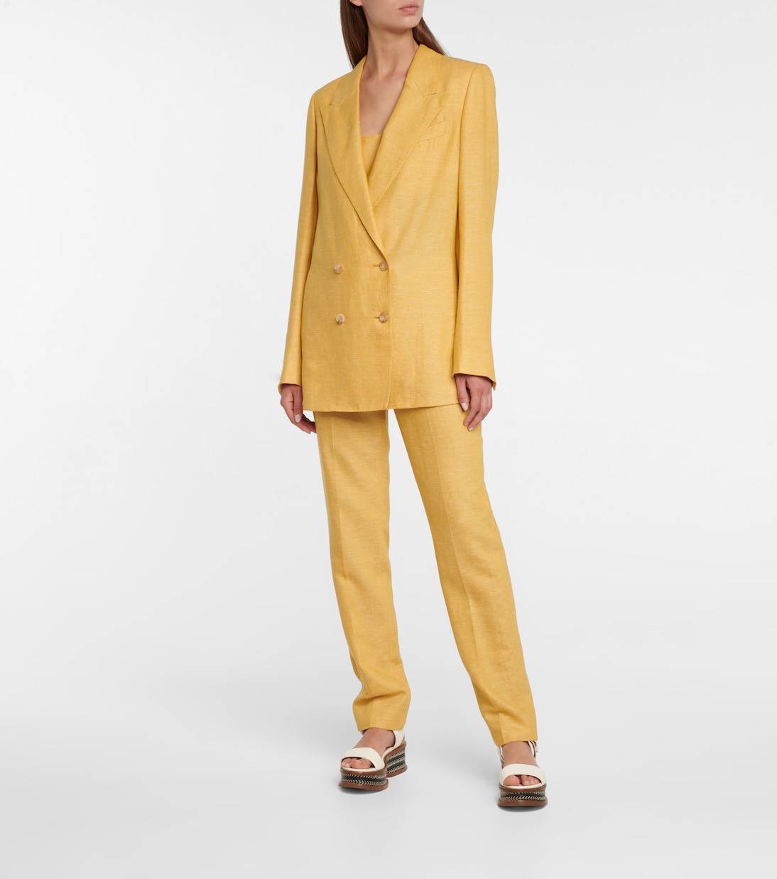 Blazer Thomas aus Kaschmir und Leinen | Gabriela Hearst