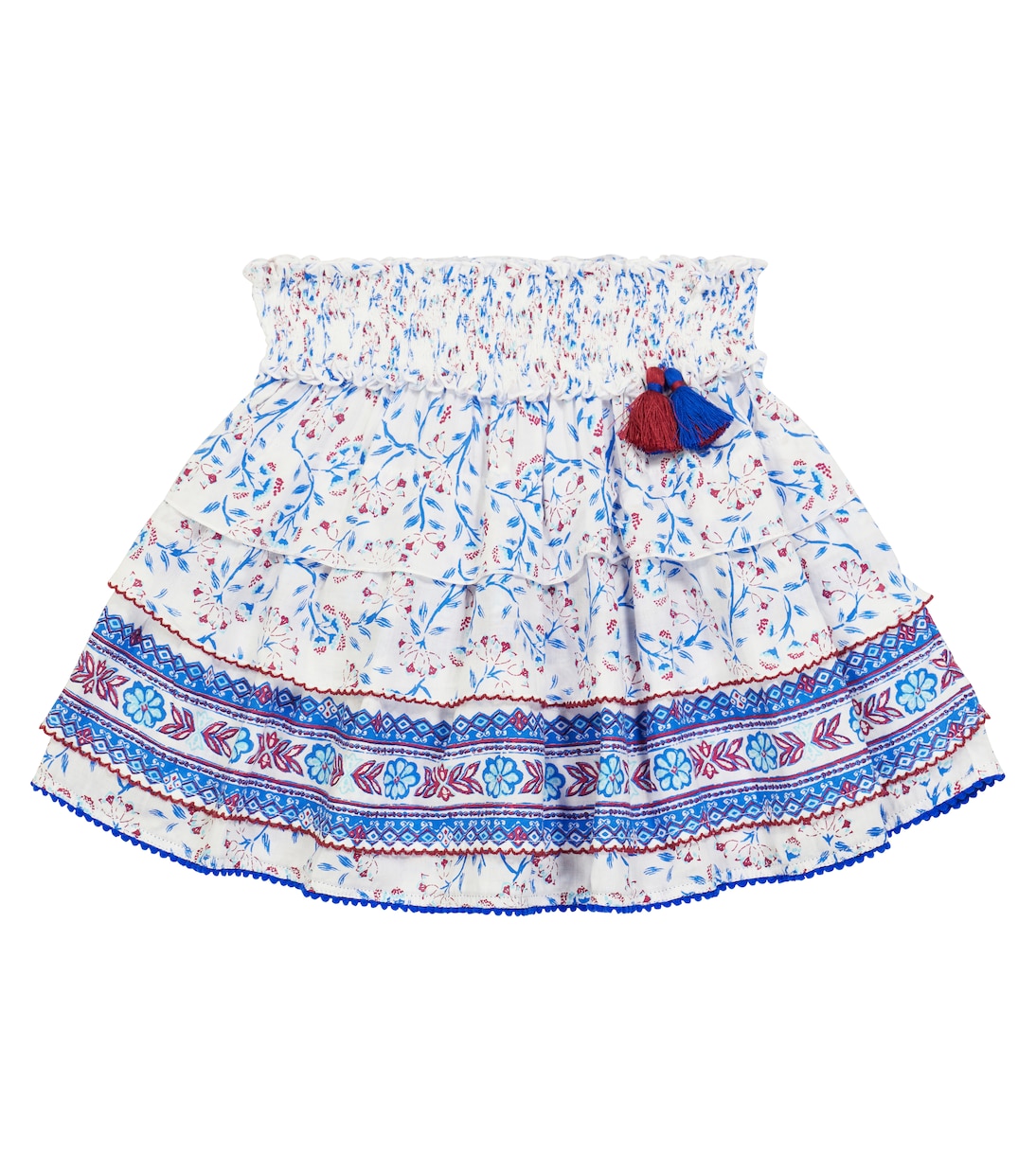 Bedruckter Minirock Ariel | Poupette St Barth Kids