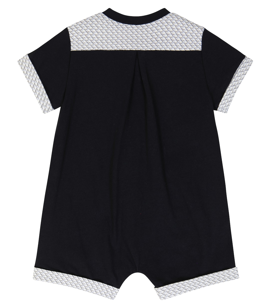Bébé – Set combi-short et bavoir en coton | Emporio Armani Kids