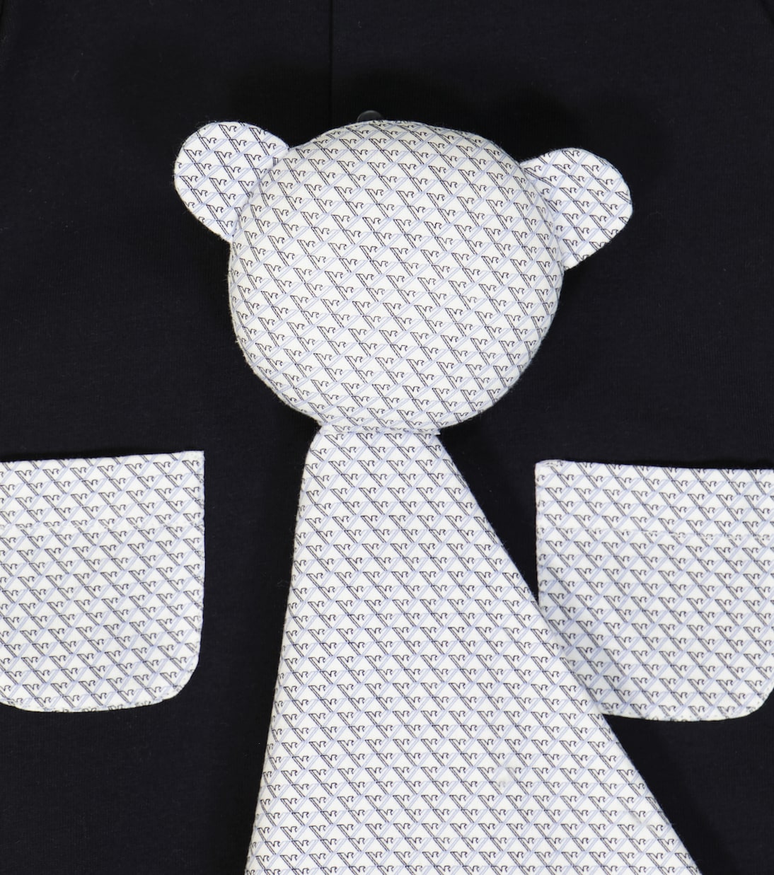 Bébé – Set combi-short et bavoir en coton | Emporio Armani Kids