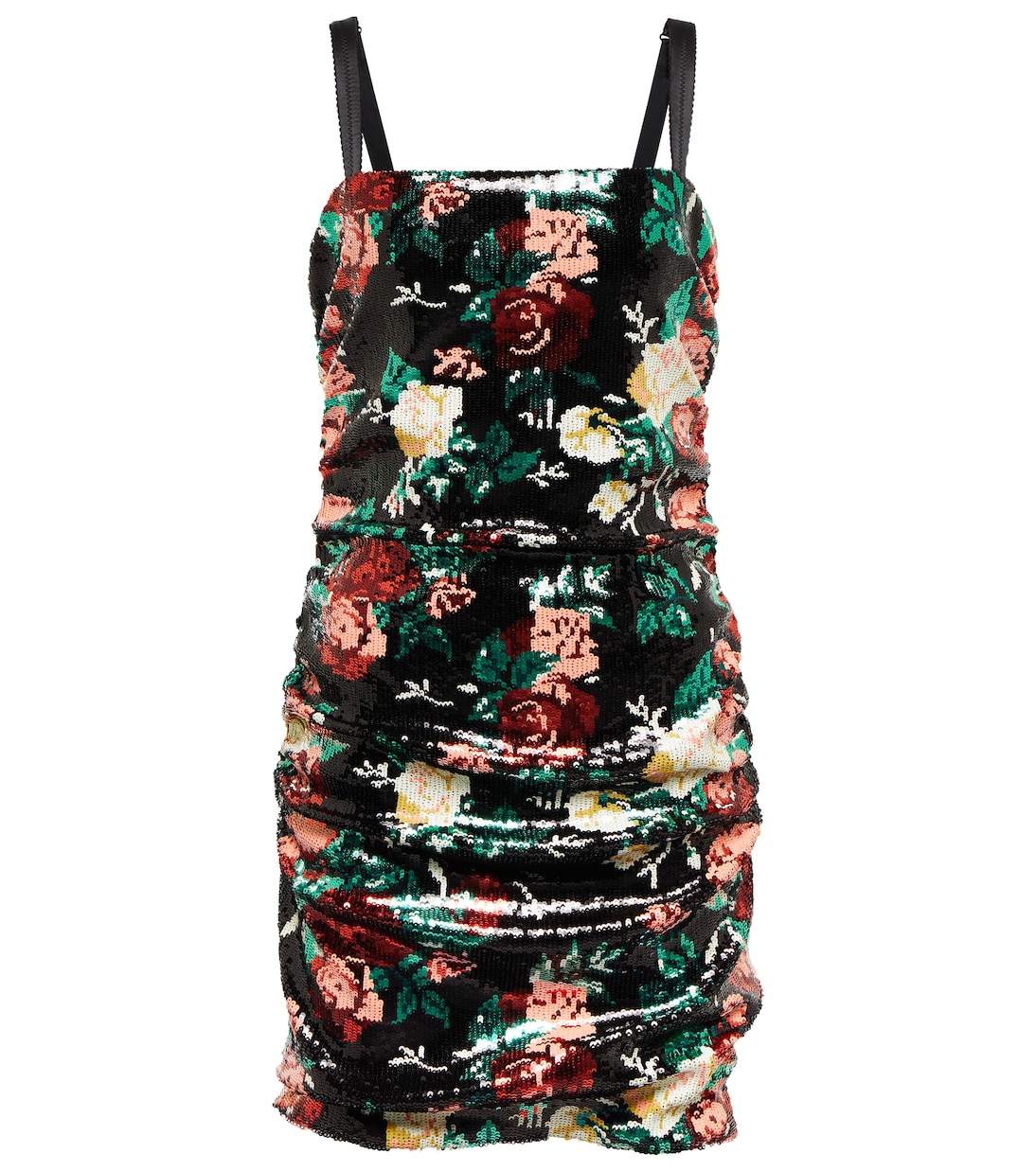 Sequined floral minidress | Dolce&Gabbana