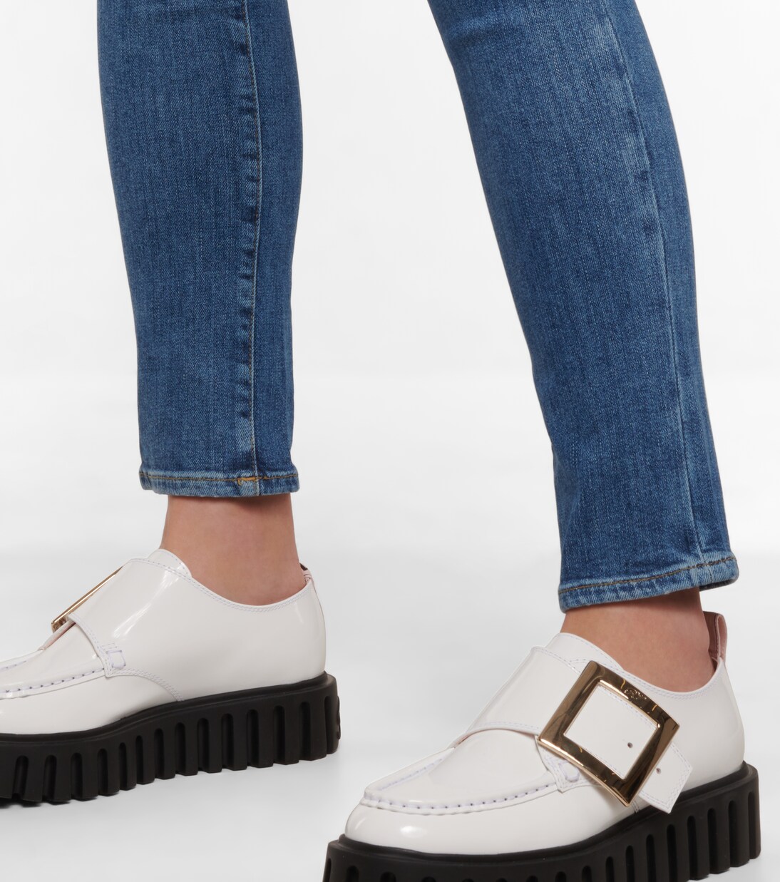 Pyper Crop Slim Illusion jeans | 7 For All Mankind