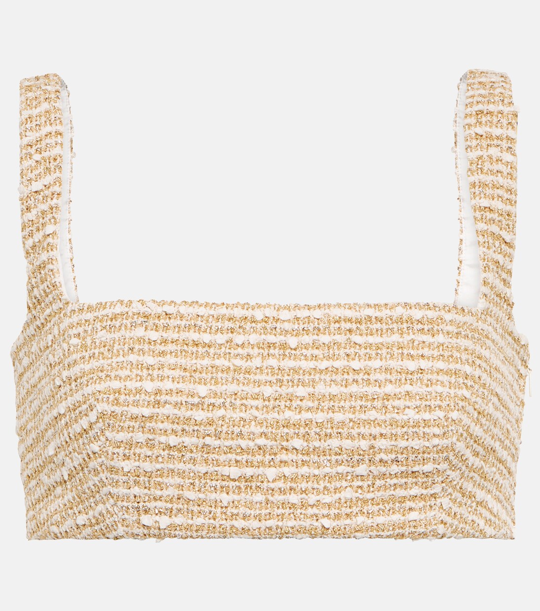 Cropped-Top aus einem Baumwollgemisch | Valentino