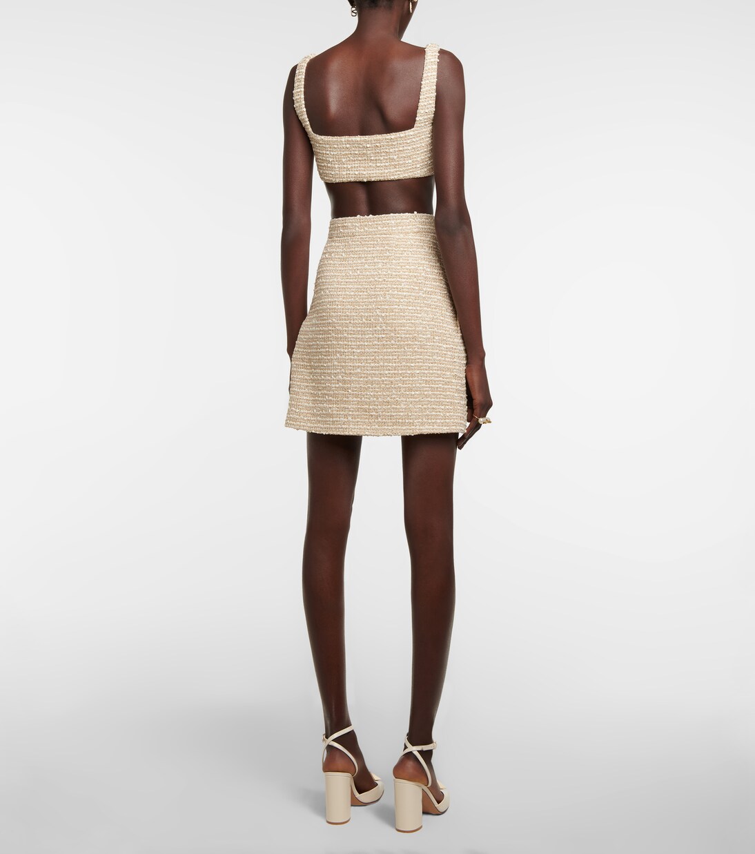 Cropped-Top aus einem Baumwollgemisch | Valentino