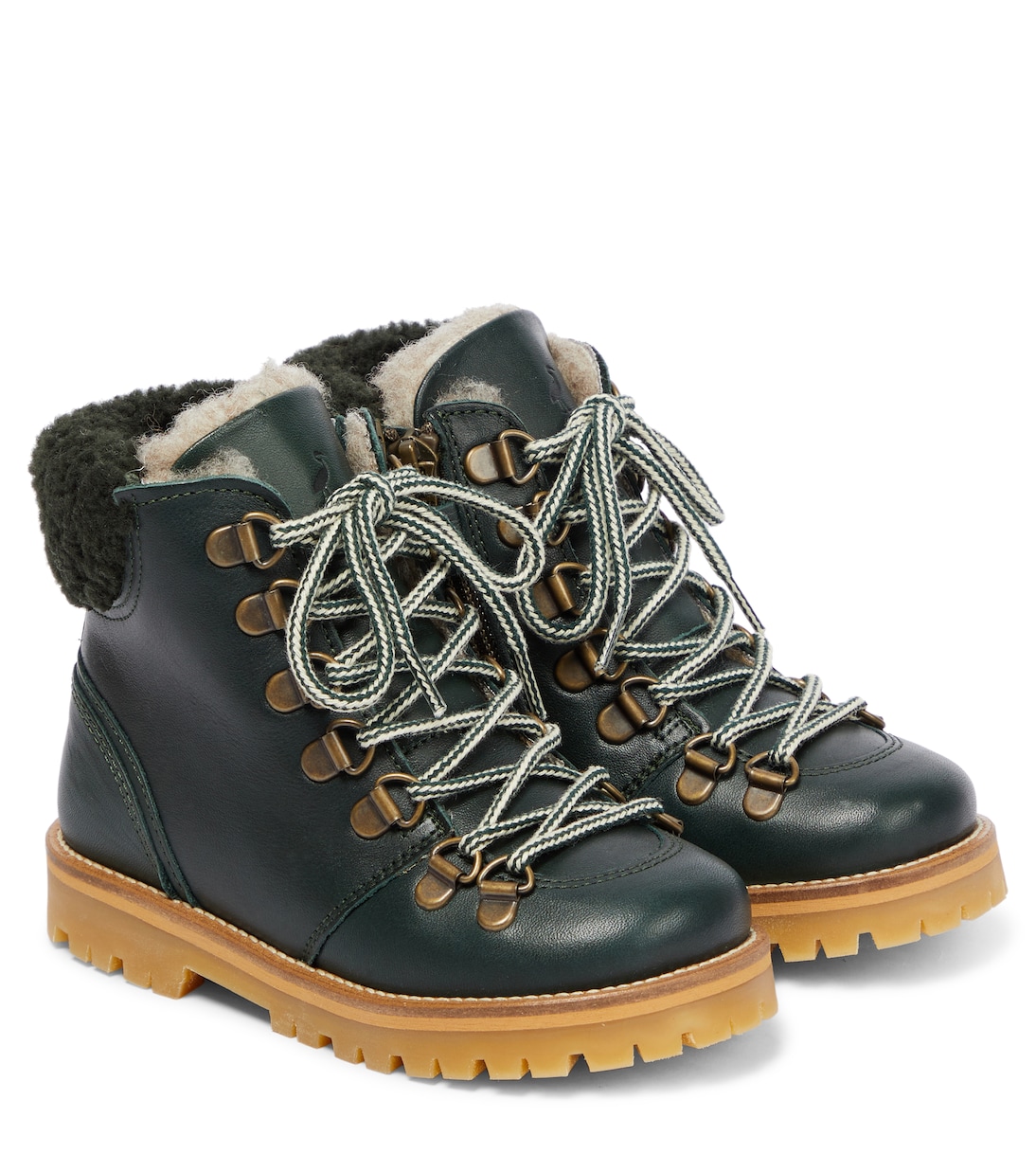 Botas de piel con forro de borrego | Petit Nord