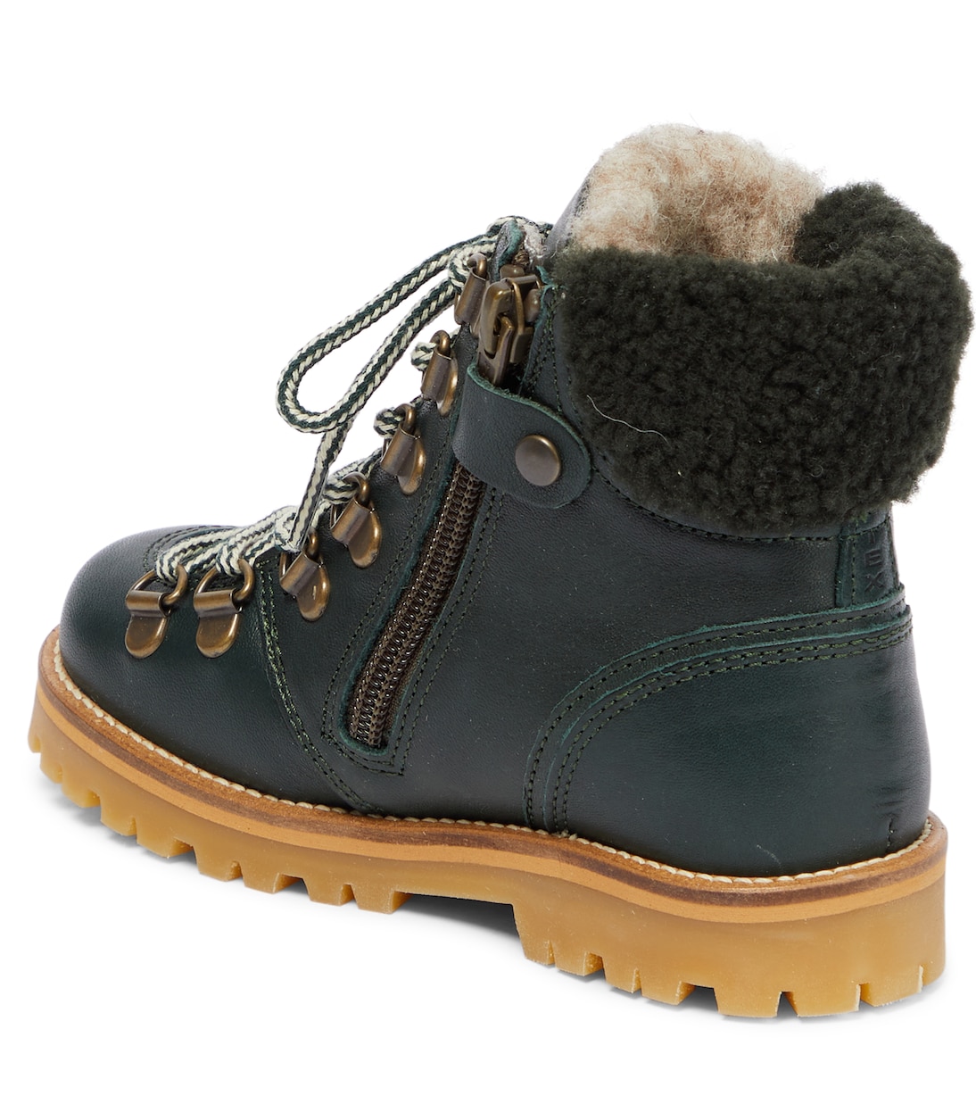 Botas de piel con forro de borrego | Petit Nord