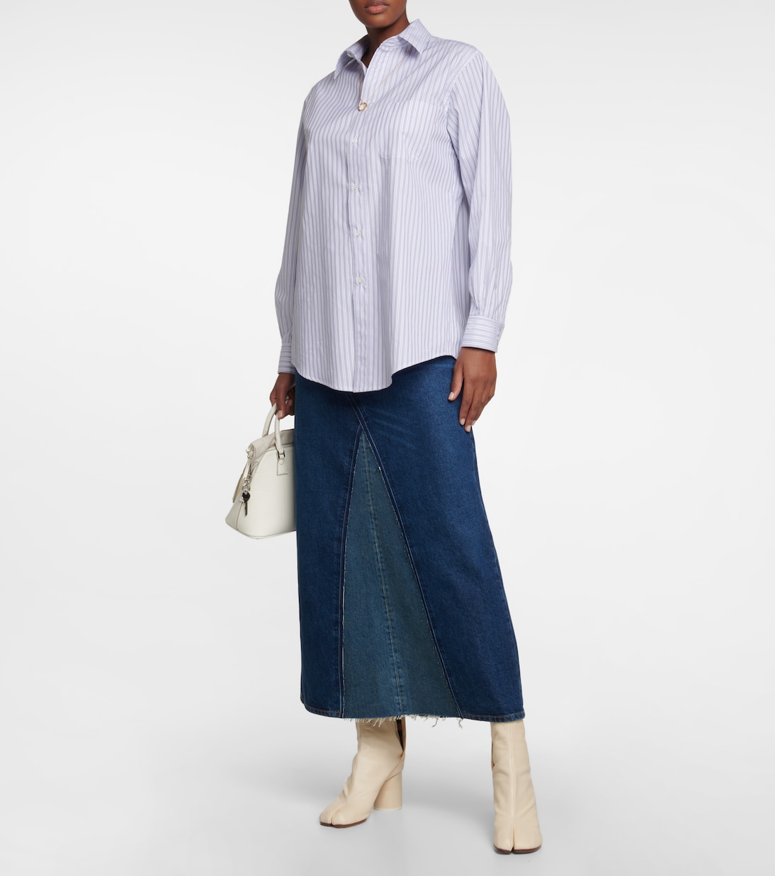 Camisa de algodón a rayas | Maison Margiela