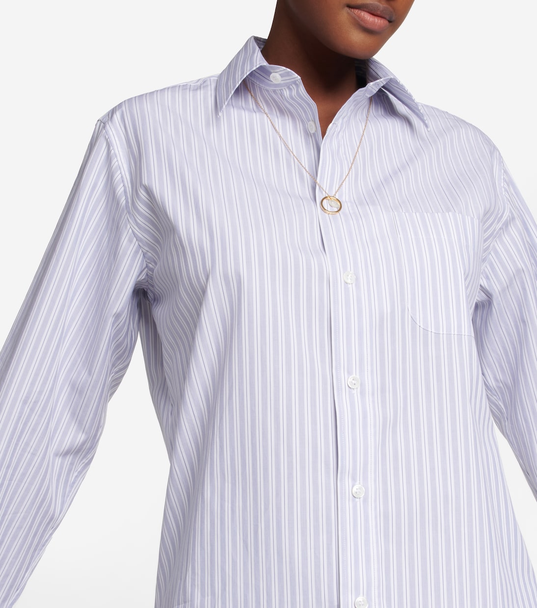 Camisa de algodón a rayas | Maison Margiela