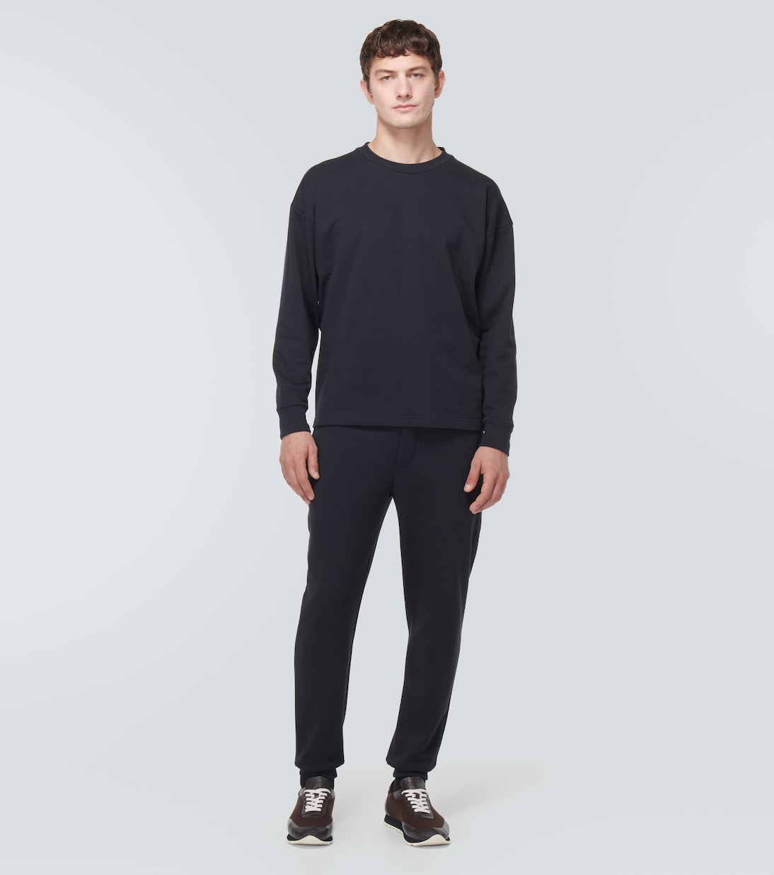 Pantalones Edgar de jersey de algodón | The Row