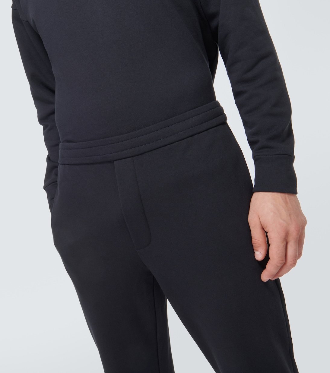Pantalones Edgar de jersey de algodón | The Row