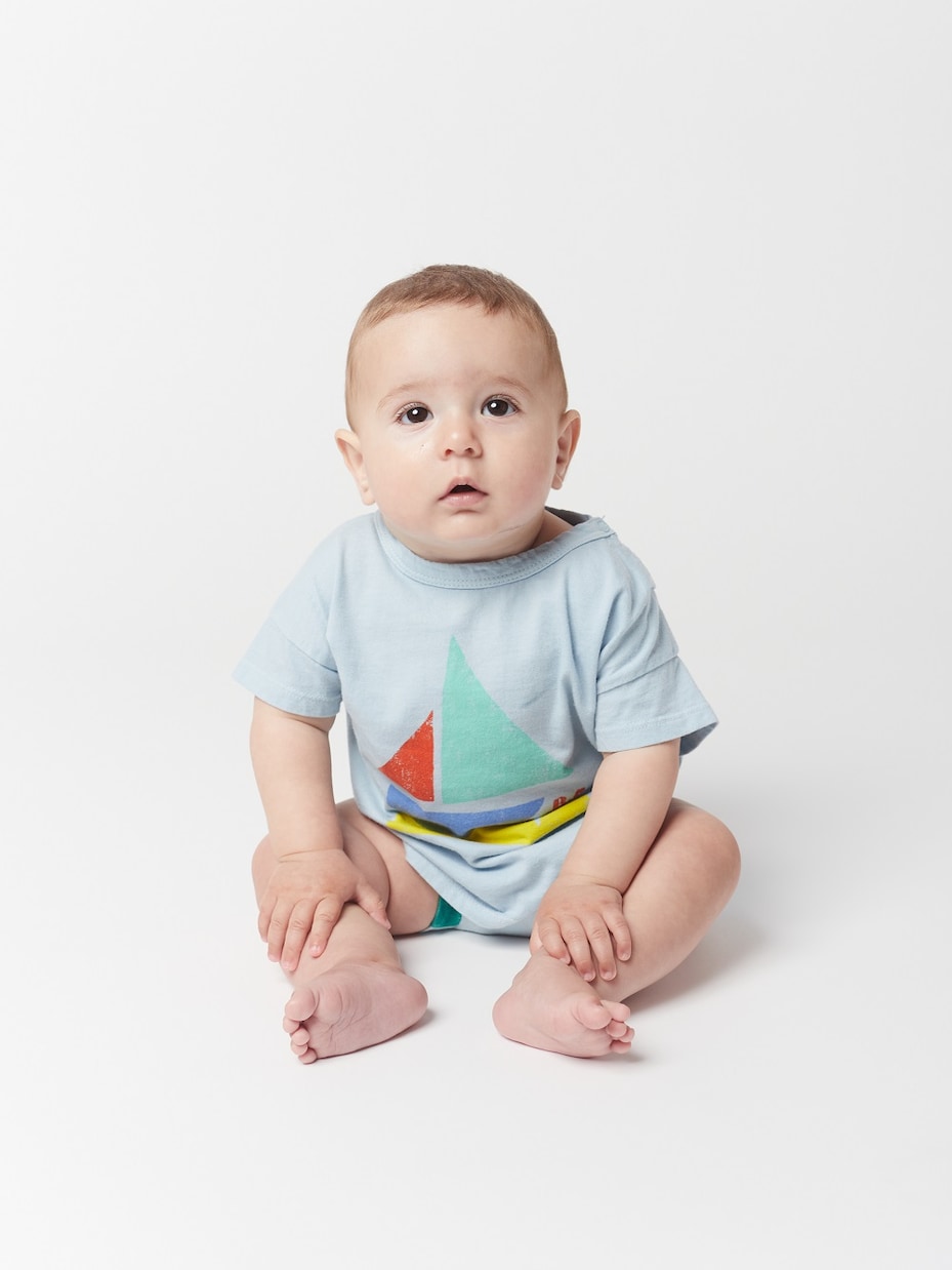 Baby printed cotton-blend bodysuit | Bobo Choses