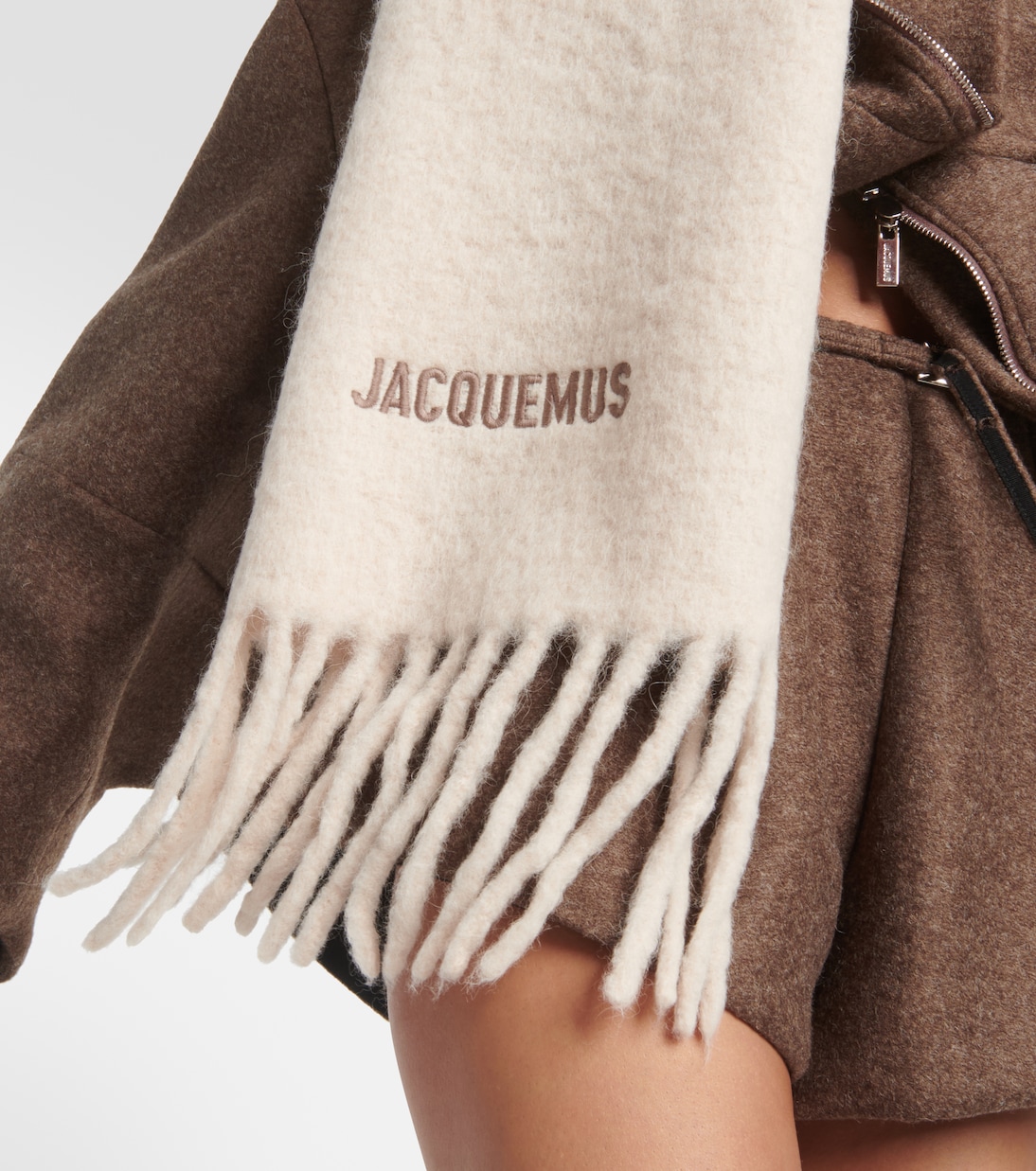 Sciarpa L’écharpe Moisson in misto alpaca | Jacquemus