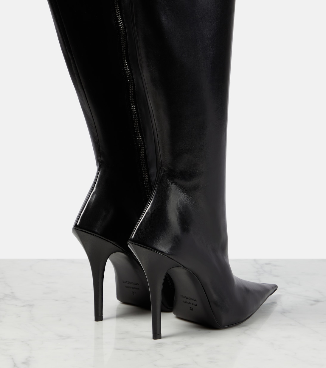 Bottes Witch 110 en cuir | Balenciaga