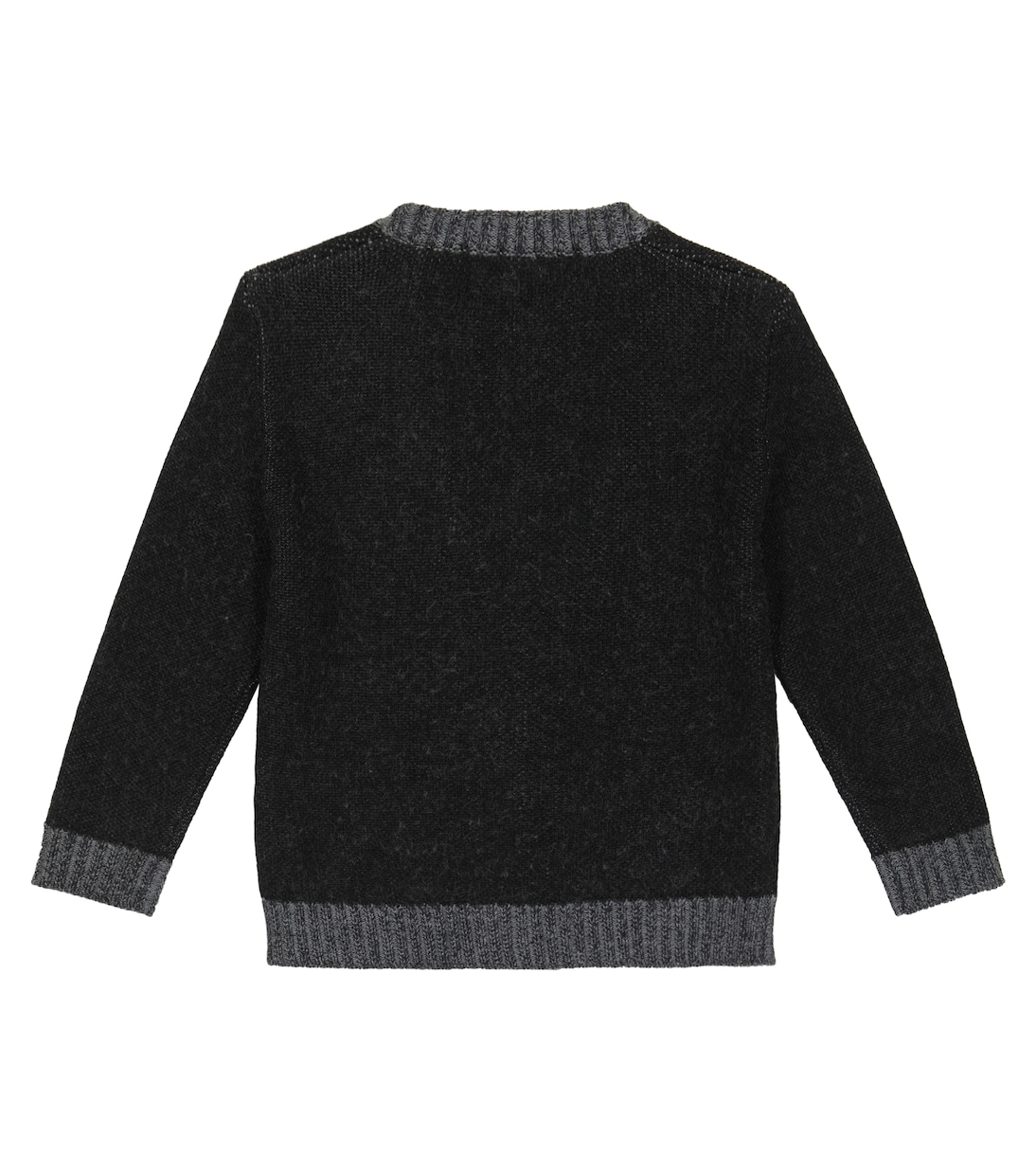 Cardigan en intarsia à logo | Balmain Kids