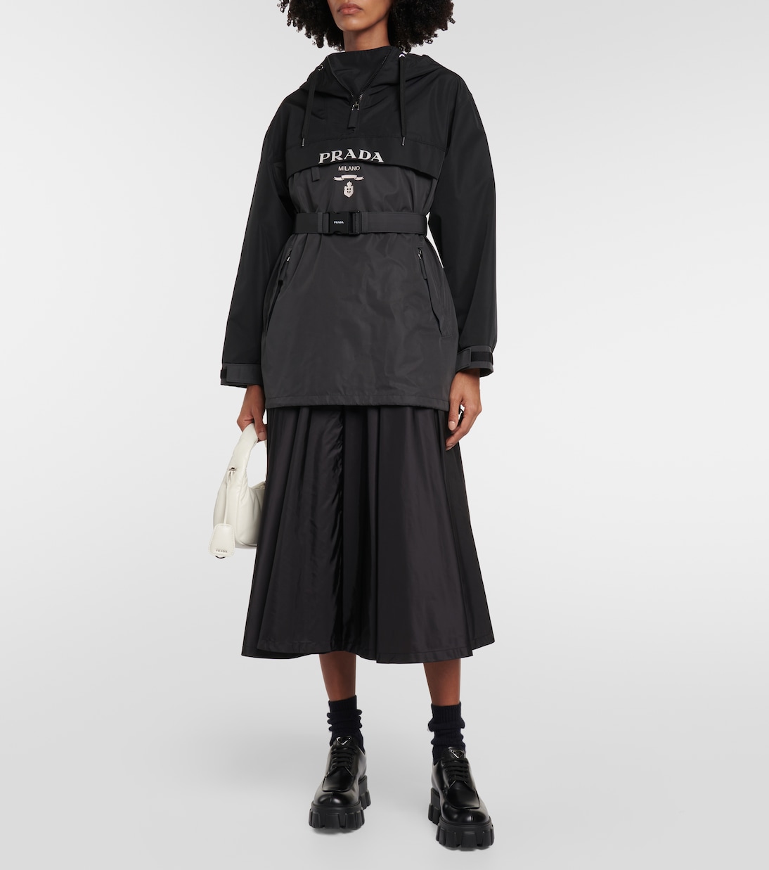 Impermeabile con cappuccio | Prada
