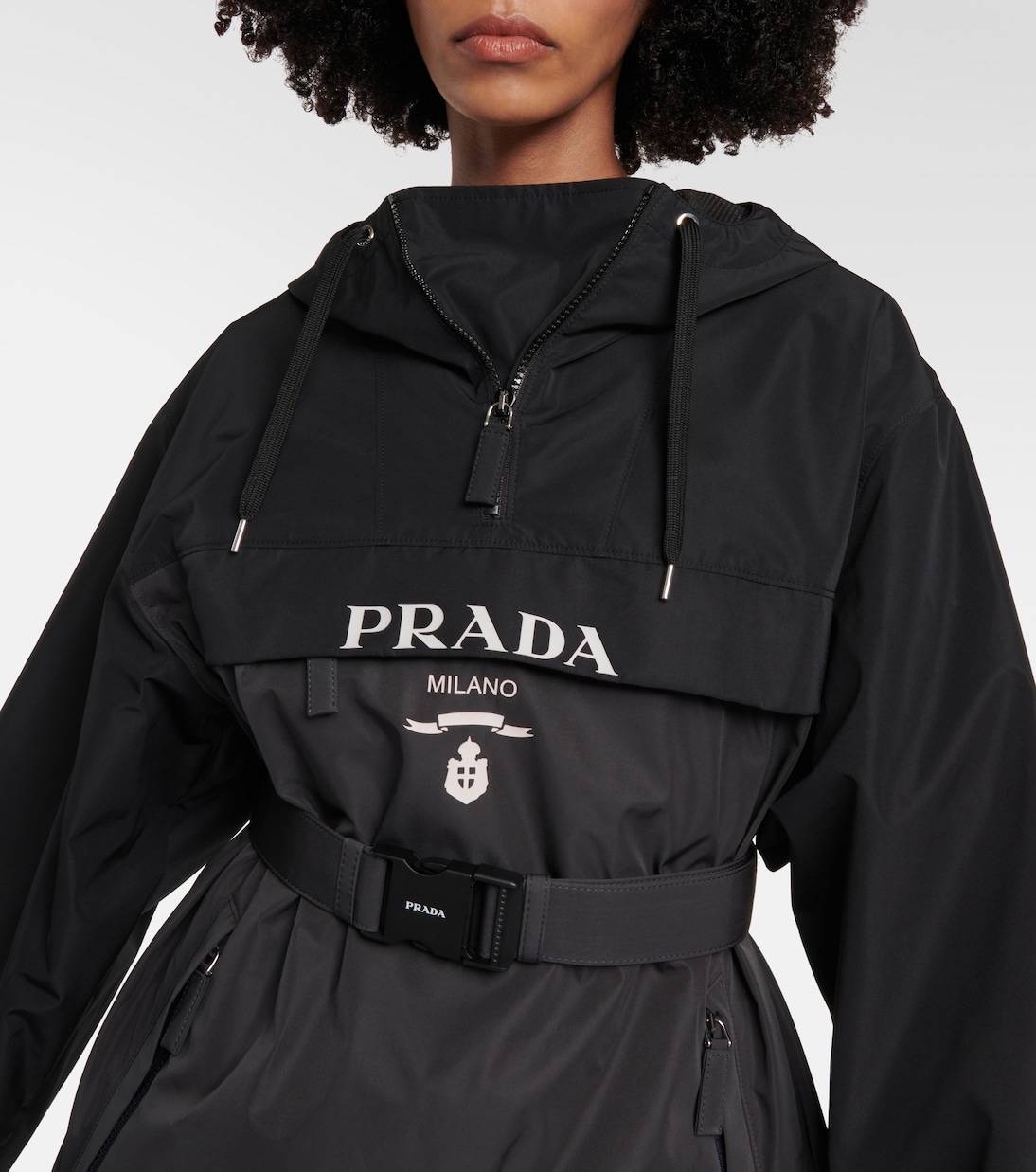 Impermeabile con cappuccio | Prada