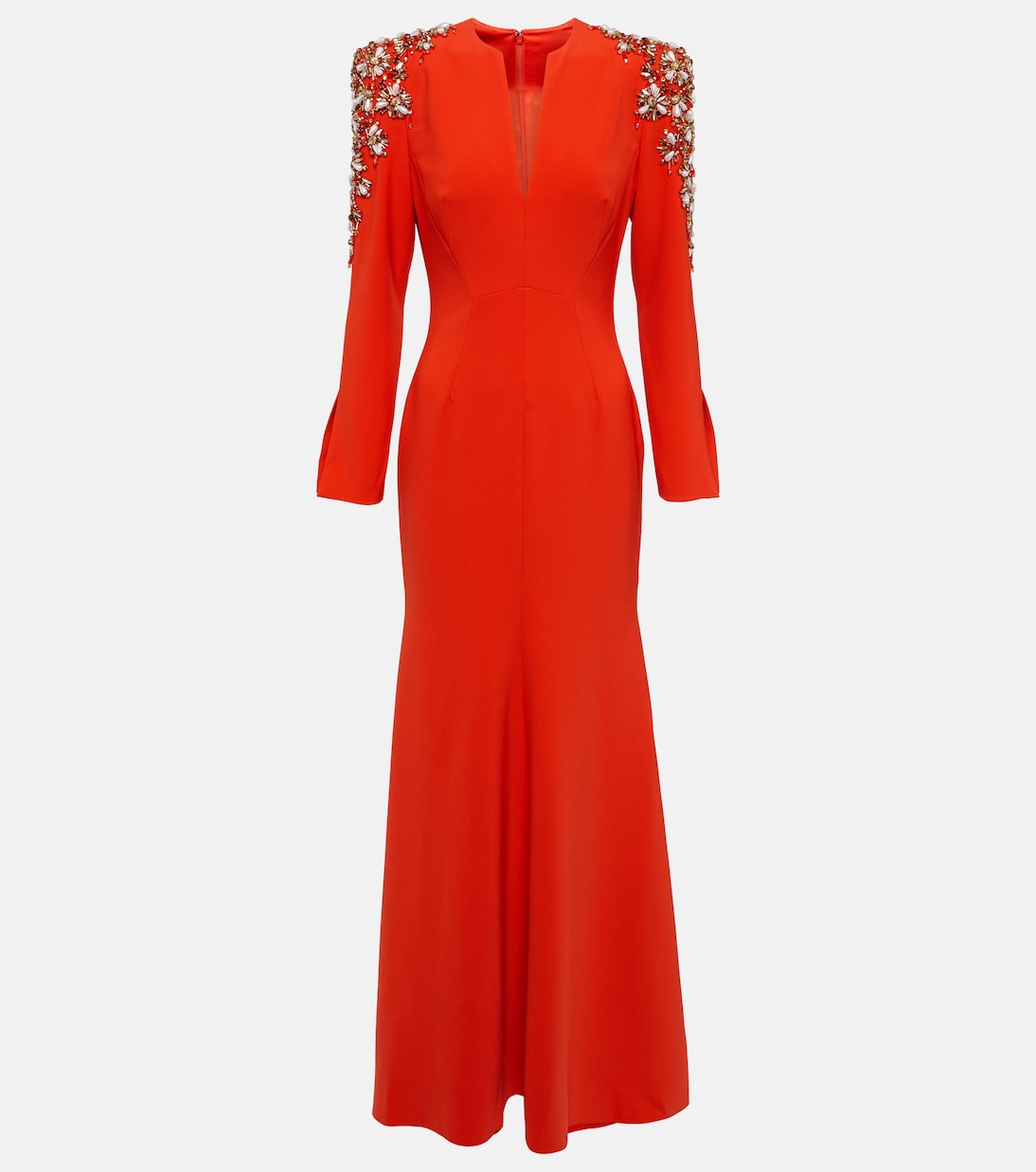 Verzierte Robe Kay aus Crêpe | Jenny Packham