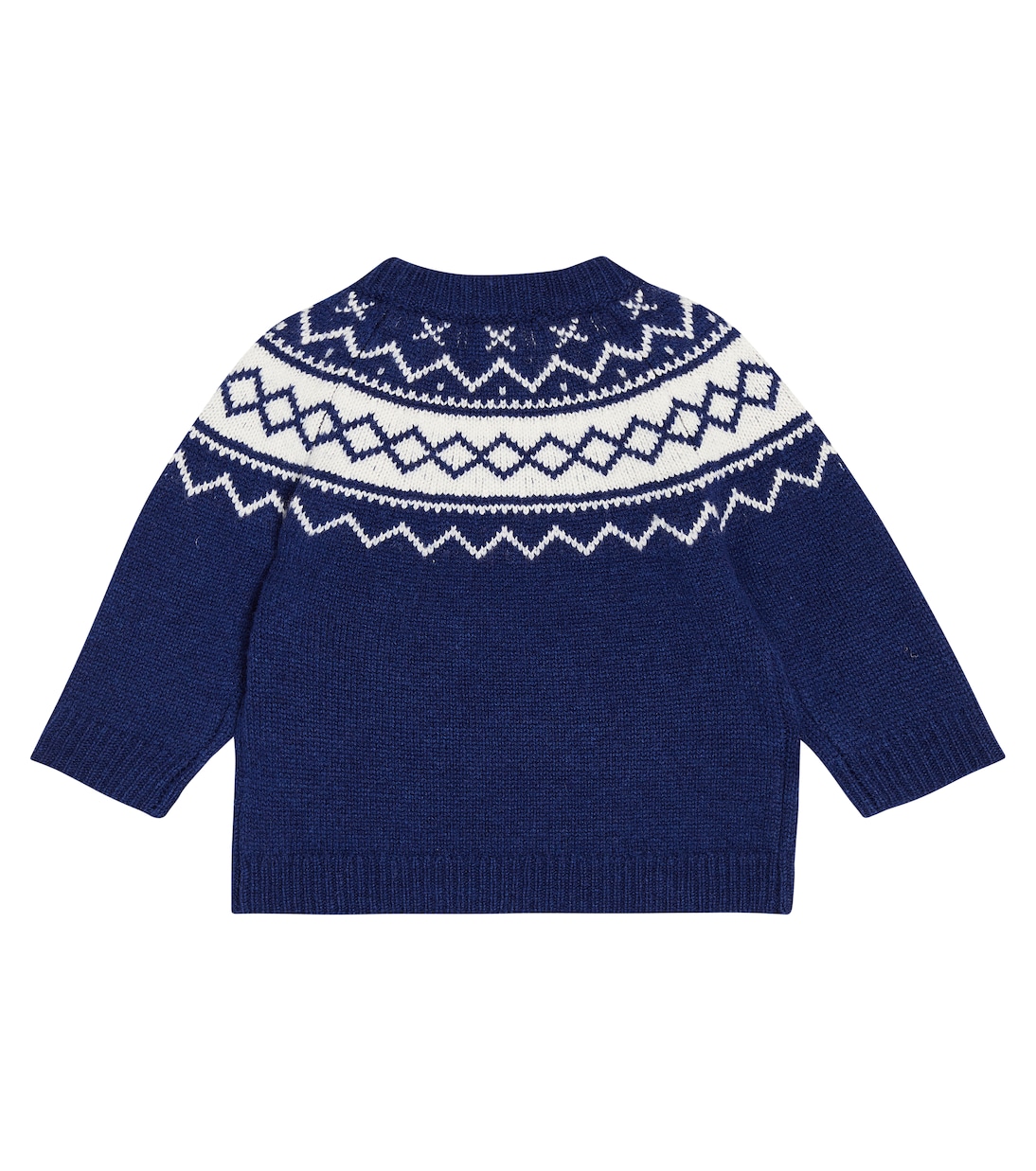 Baby - Pullover in lana con intarsio | Tartine et Chocolat