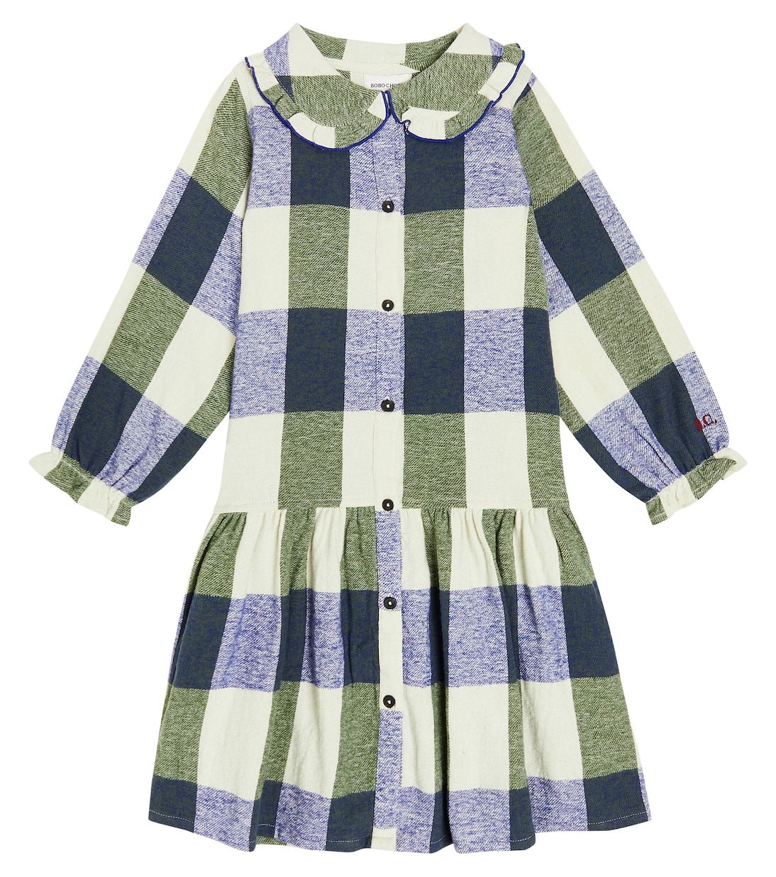 Abito in cotone a quadri | Bobo Choses