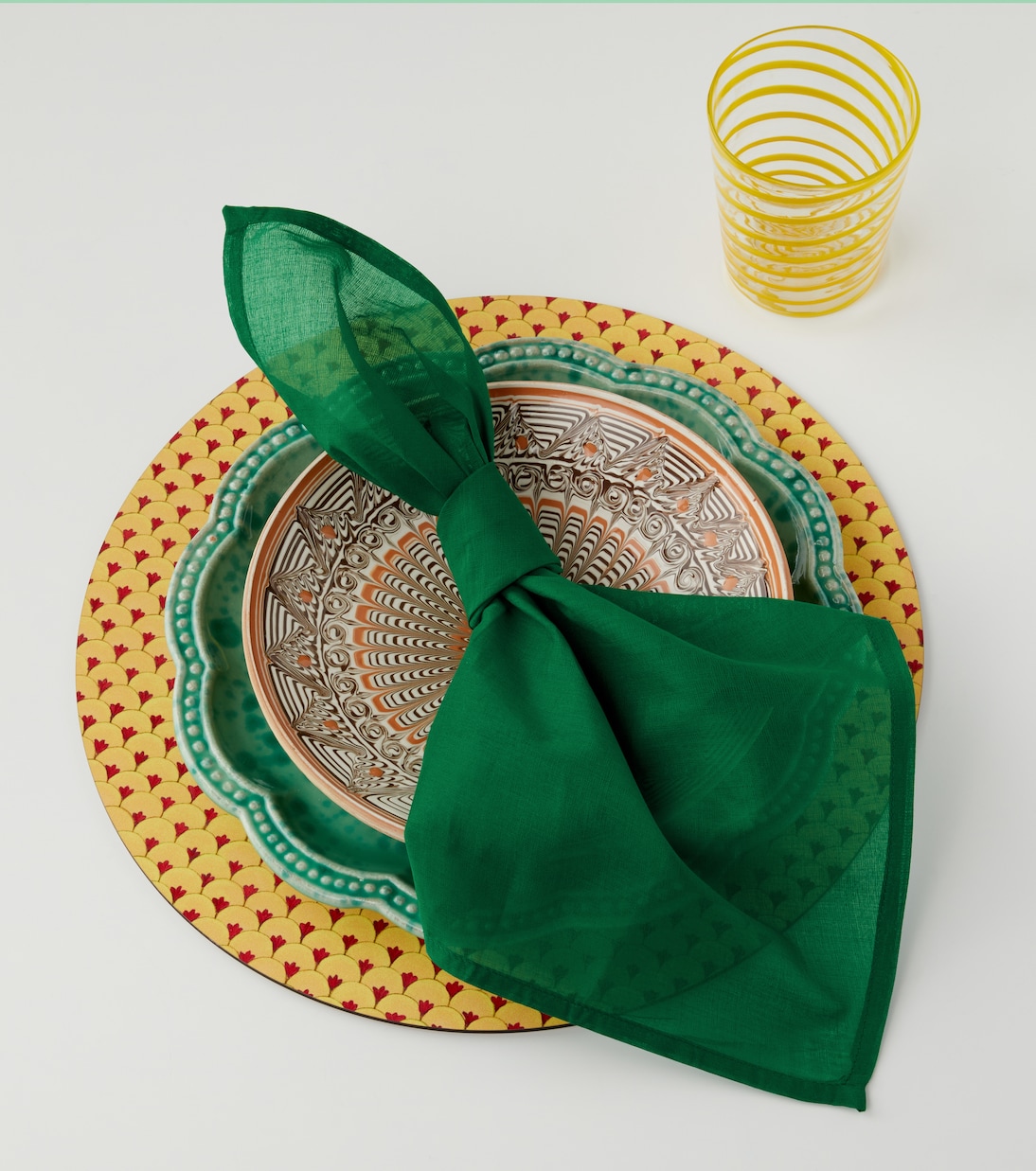 Set of 6 cotton napkins | Lisa Corti