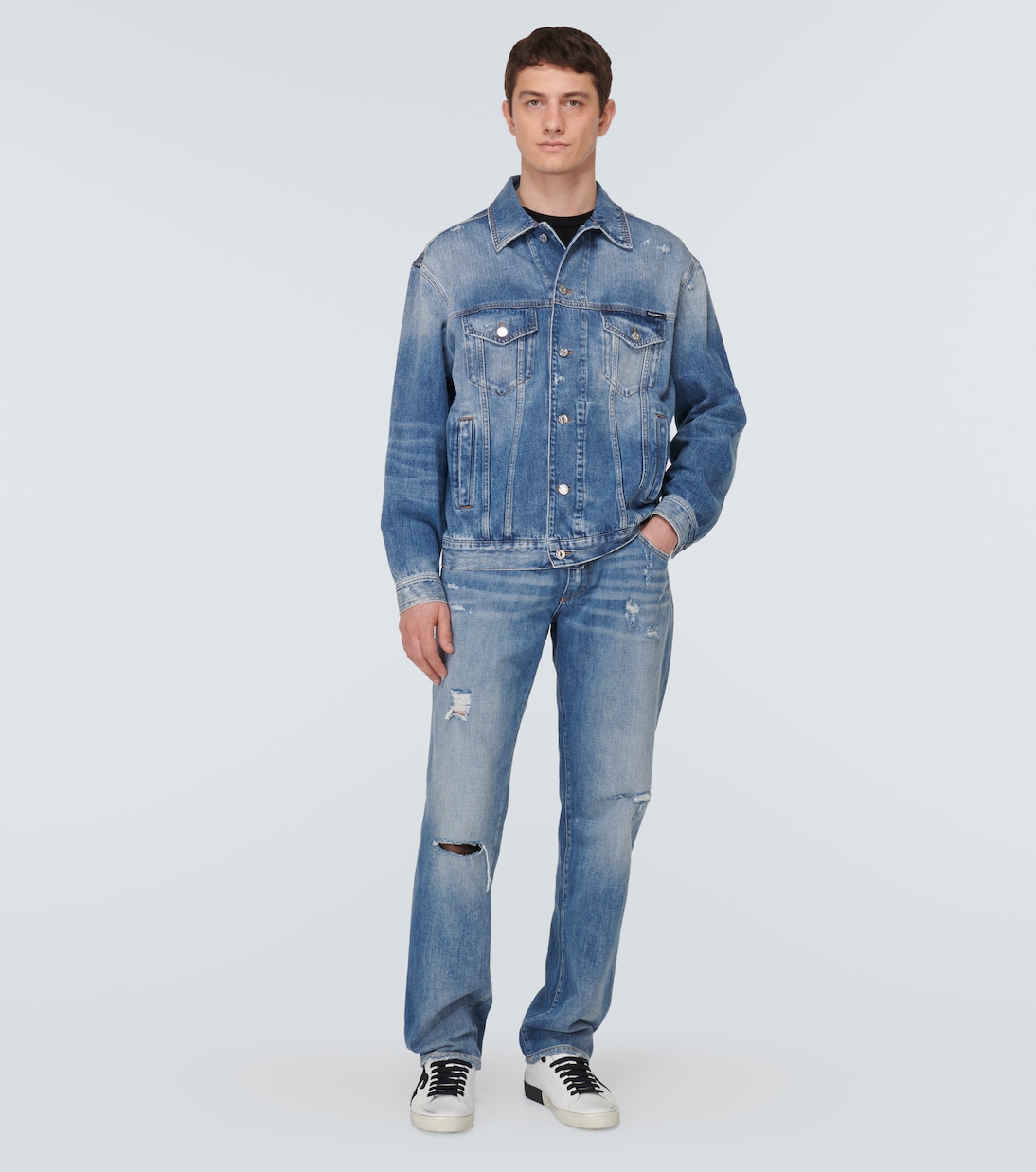 Sneakers DG aus Leder | Dolce&Gabbana