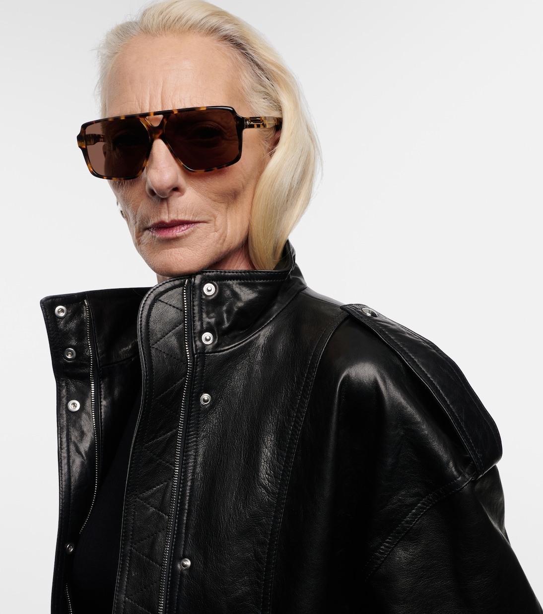 x Oliver Peoples – Lunettes de soleil carrées | Khaite