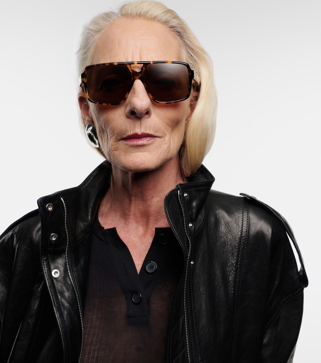 x Oliver Peoples – Lunettes de soleil carrées | Khaite