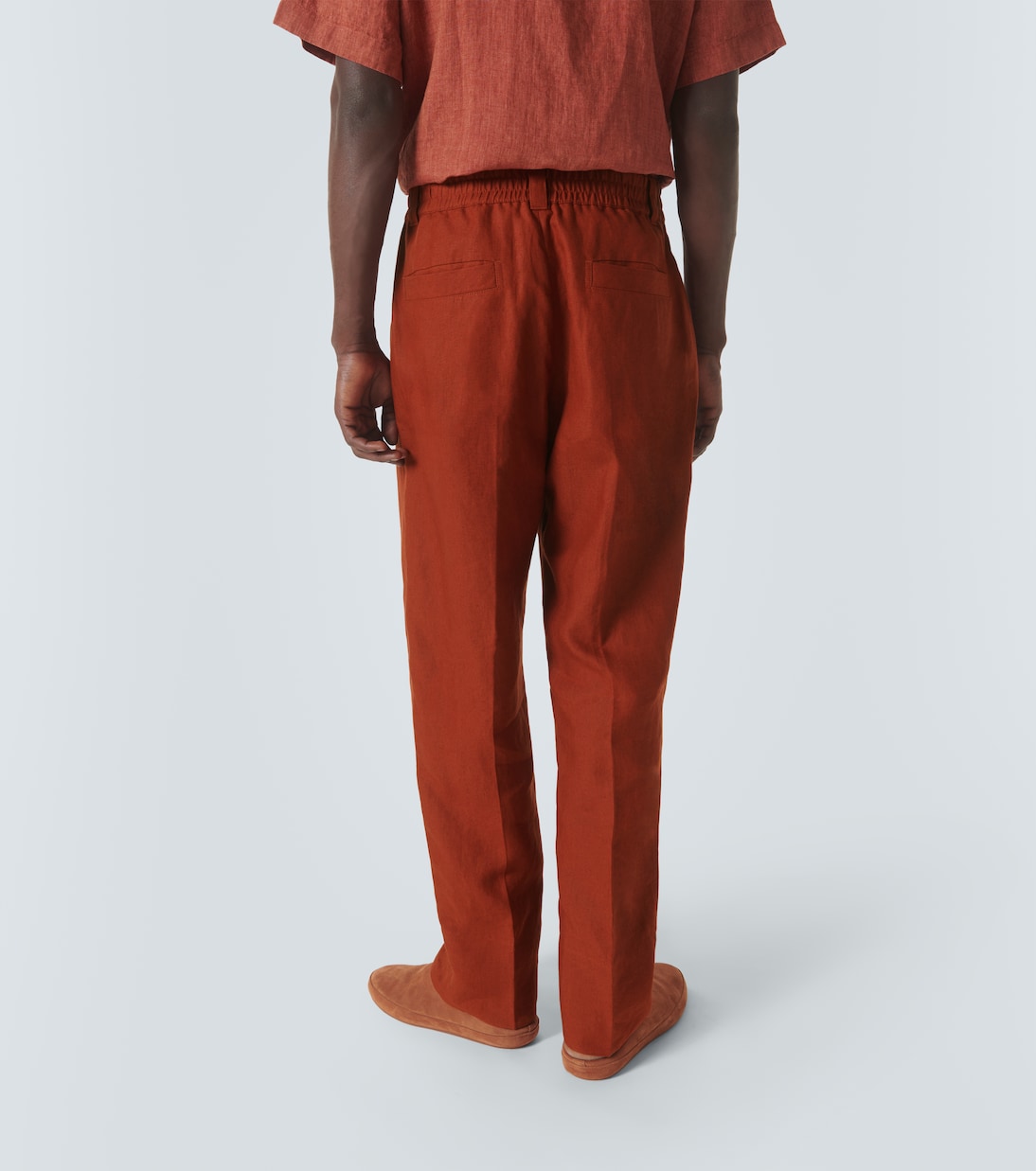 Gerade Hose Reinga aus Leinen | Loro Piana