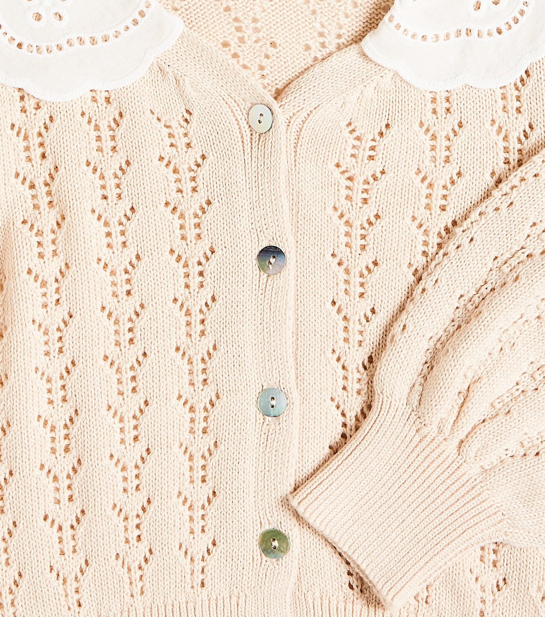 Rodney openwork cardigan | The New Society