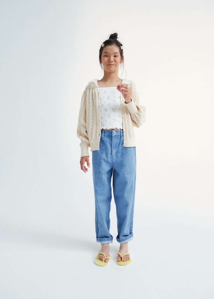 Rodney openwork cardigan | The New Society