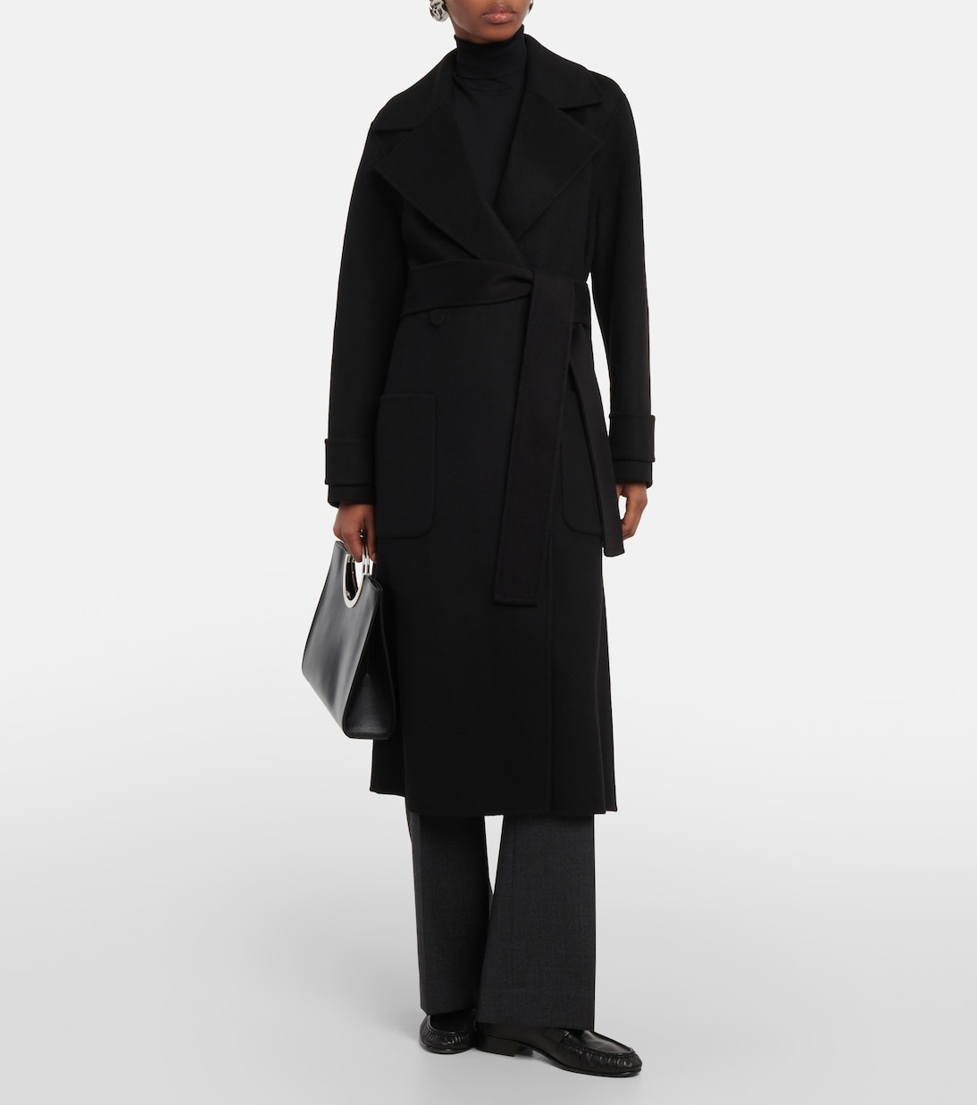 Manteau Arline en laine et cachemire | Joseph