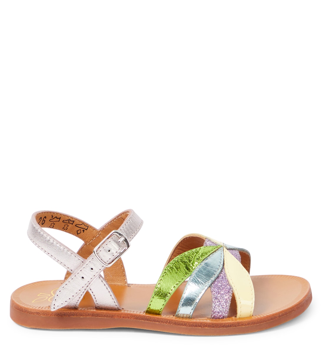 Sandali Plagette Oto in pelle | Pom d'Api