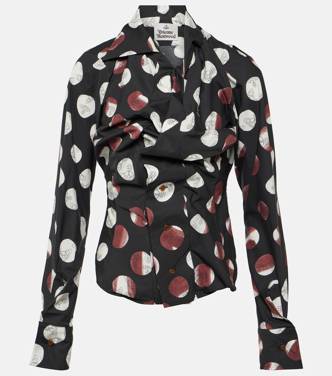 Camicia Drunken in popeline di cotone | Vivienne Westwood