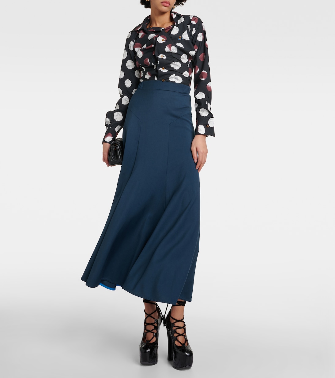 Camicia Drunken in popeline di cotone | Vivienne Westwood