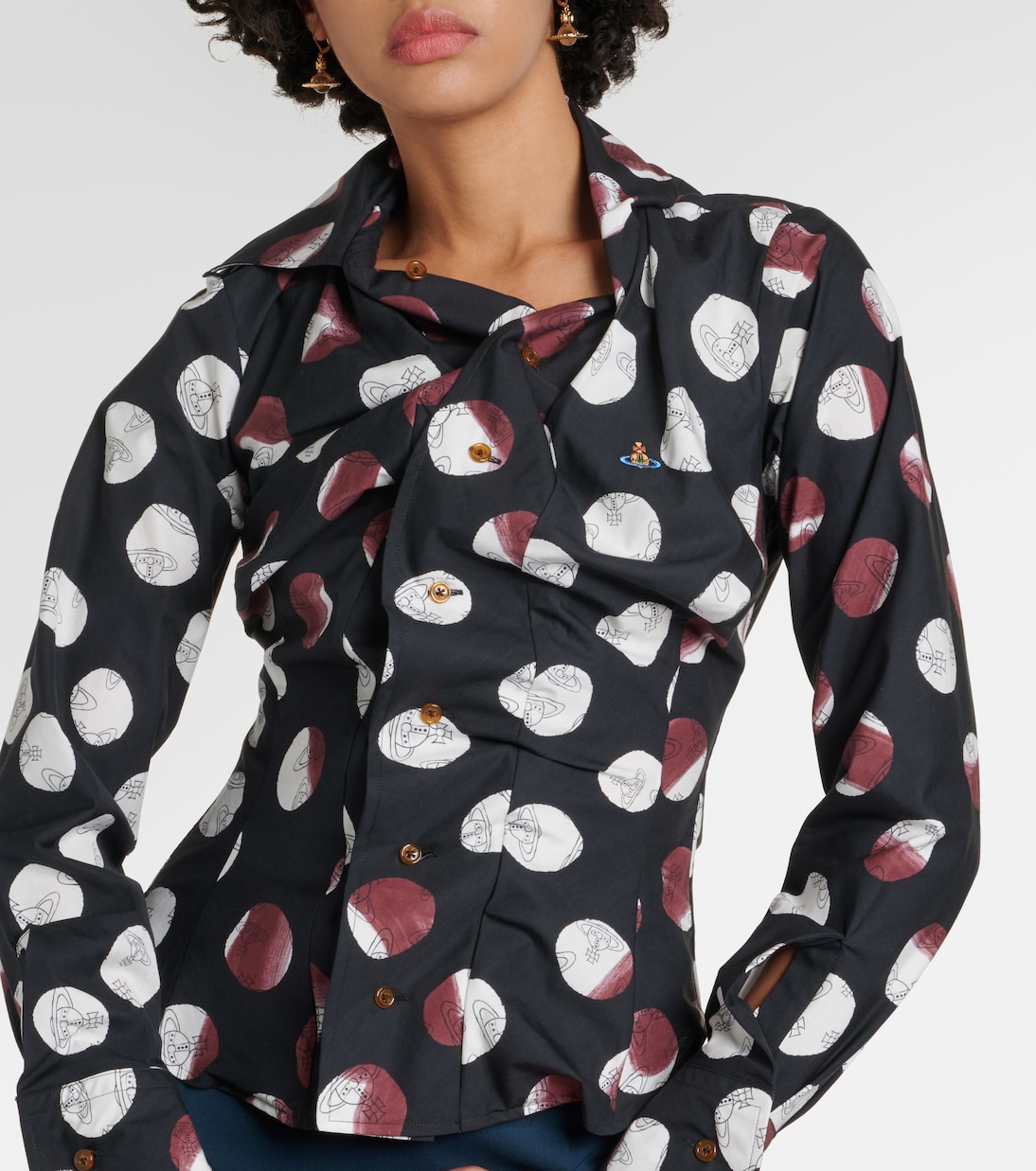 Camicia Drunken in popeline di cotone | Vivienne Westwood