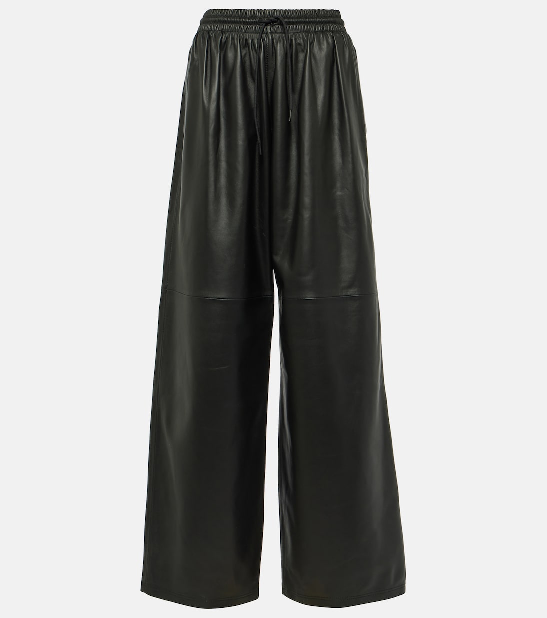 Weite Hose aus Leder | Wardrobe.NYC