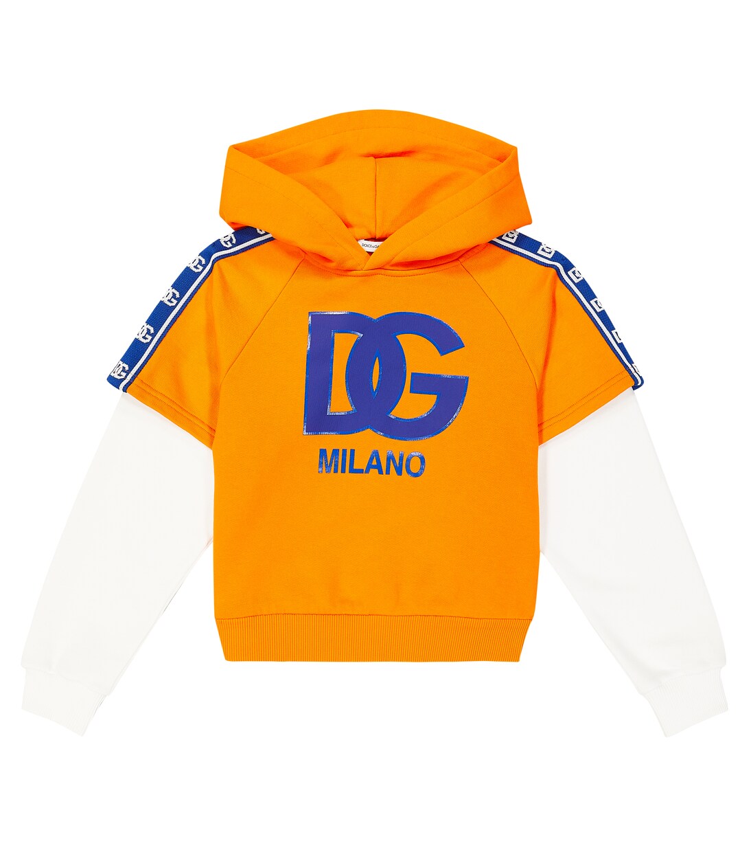 Sudadera con capucha de algodón | Dolce&Gabbana Kids