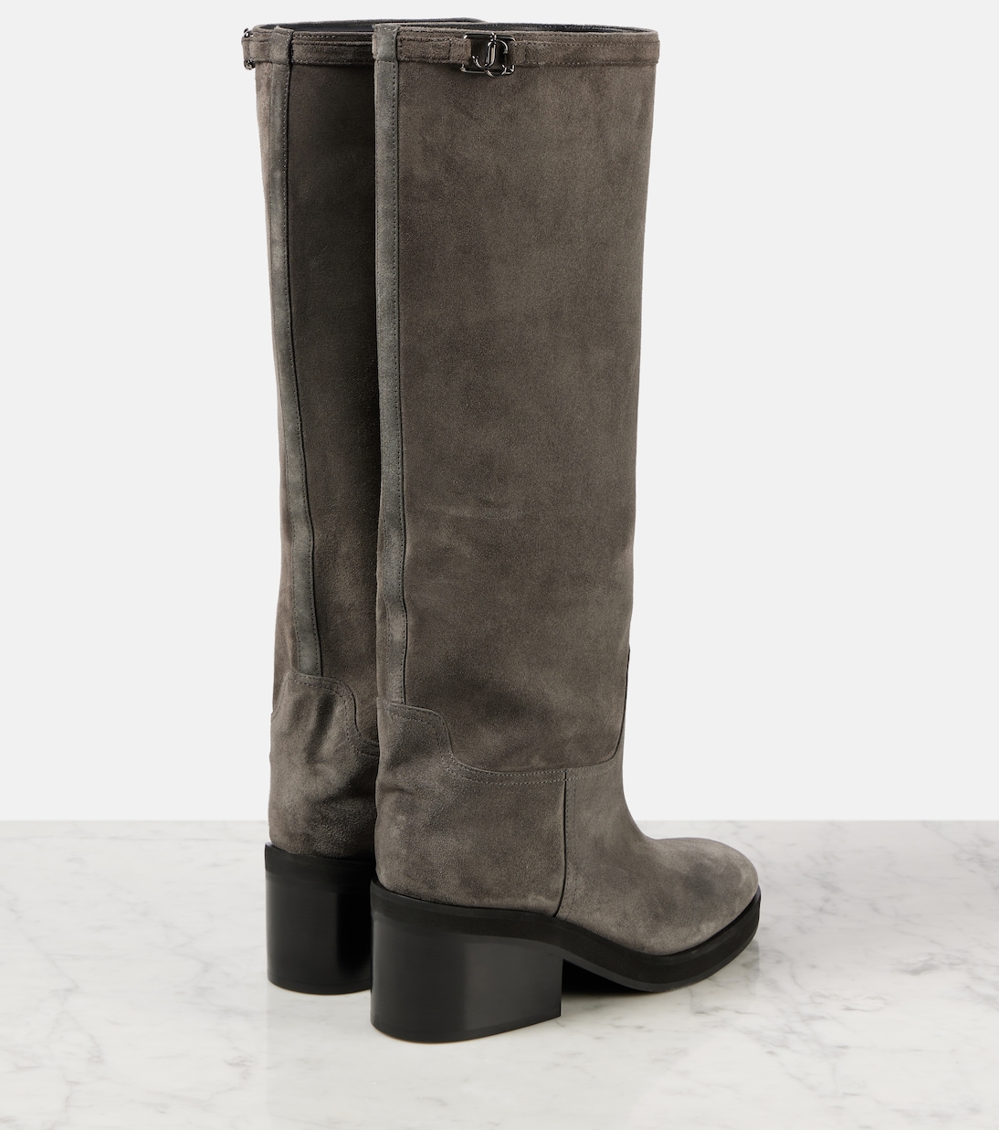 Stiefel Yasmin 70 aus Veloursleder | Jimmy Choo