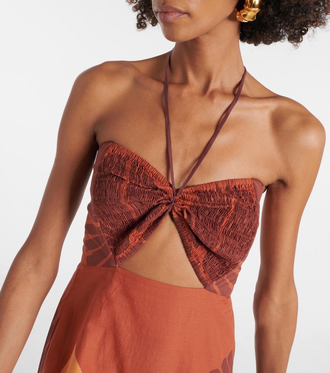 Cotton maxi dress | Johanna Ortiz
