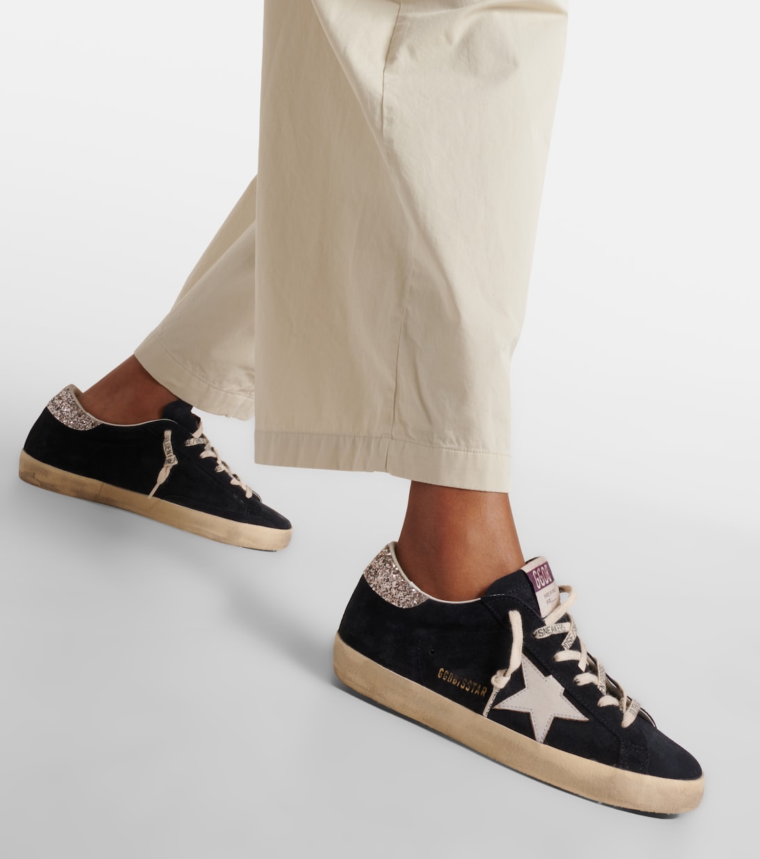 Baskets Super-Star en daim | Golden Goose